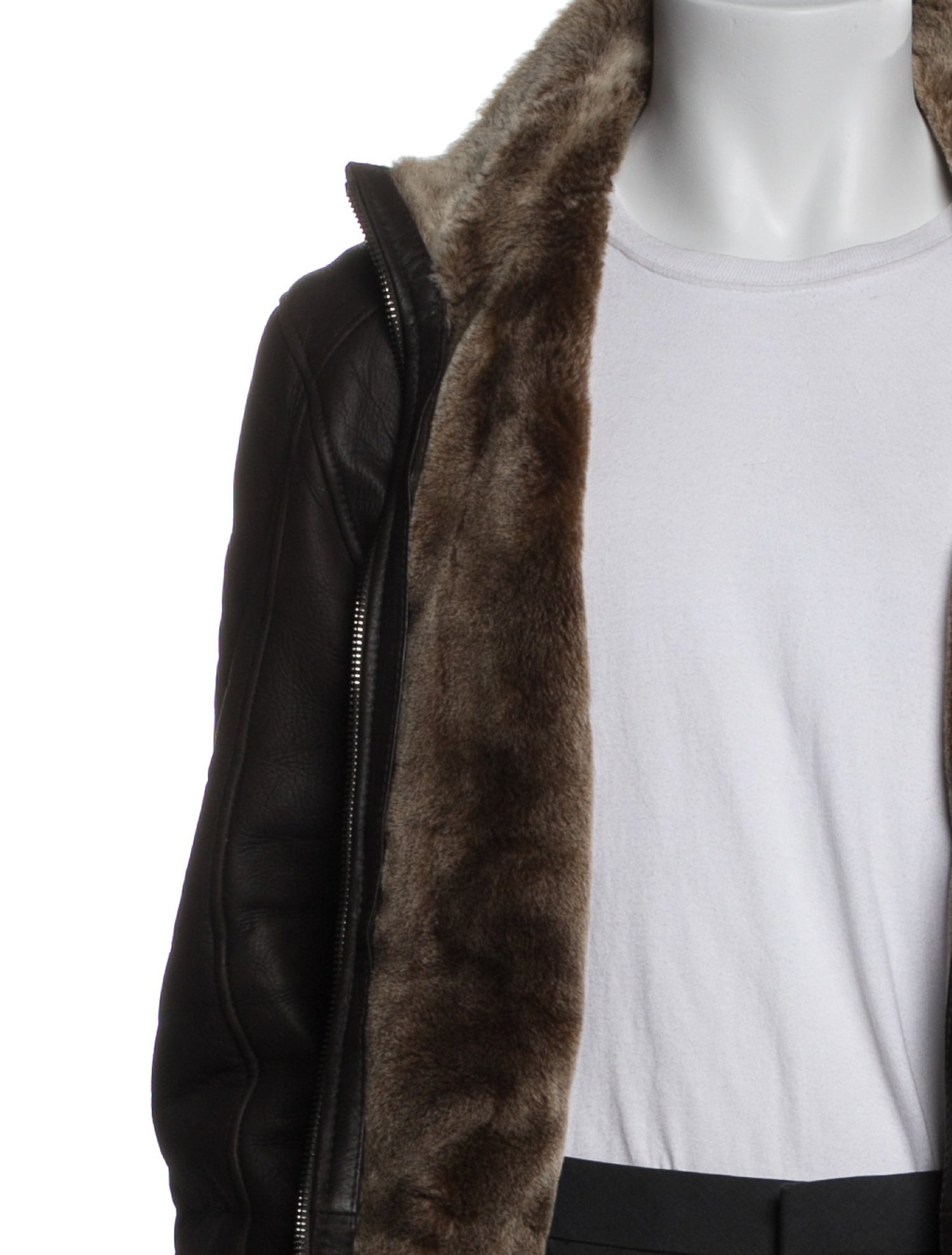 Andrew Marc Shearling Parka